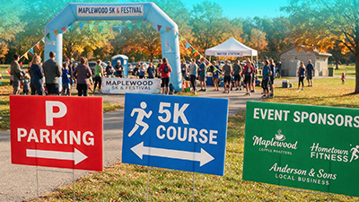Events and Directional Signage