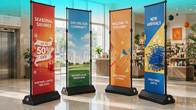 Permanent Retail and Lobby Displays
