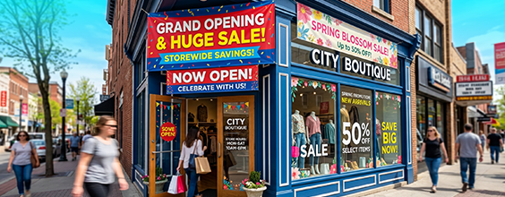 Storefront and Retail Promotions