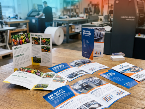 Half Fold Brochures