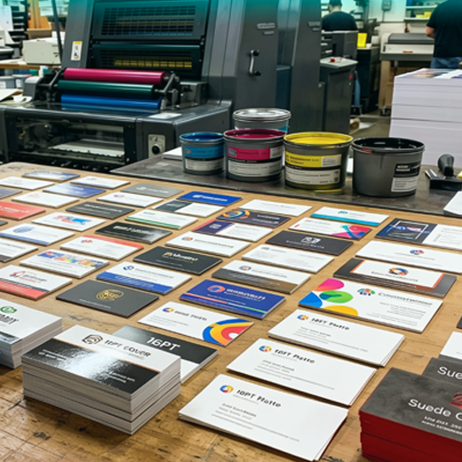 Business Card Finish Options