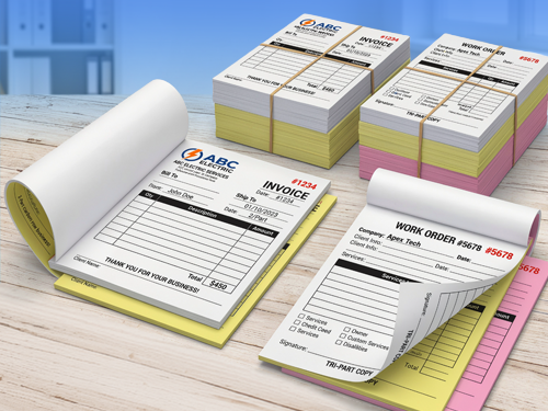 Carbonless Forms NCR Standard