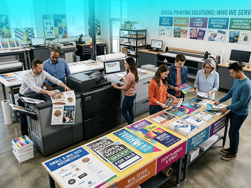Who Uses Digital Printing