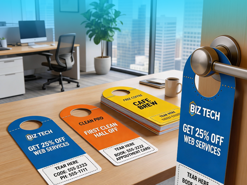 Tearoff Door Hangers