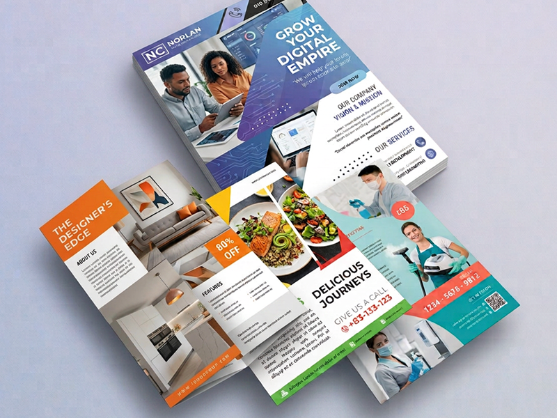 Flat Flyers and Brochures