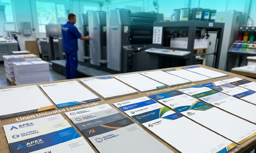 Linen Uncoated Letterheads