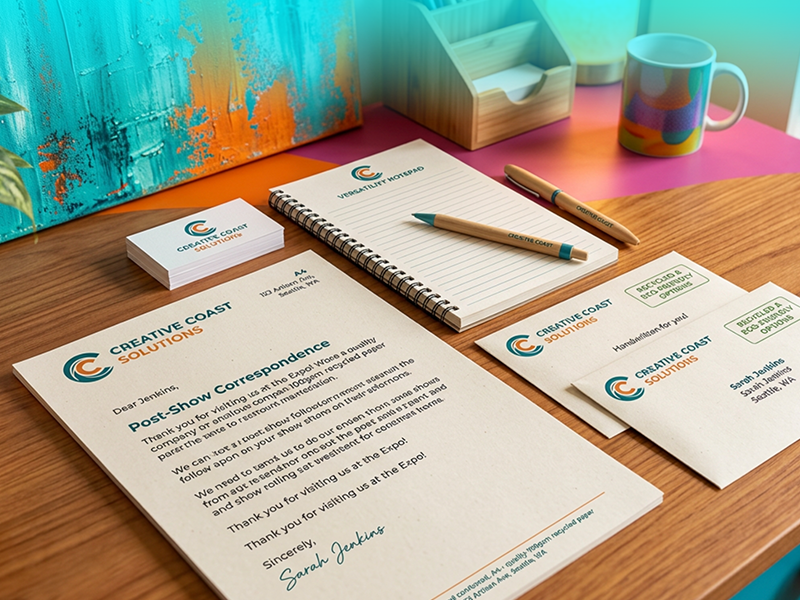 Custom Stationery for Trade Shows