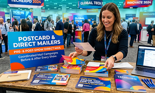 Pre and Post Show Direct Mail Services