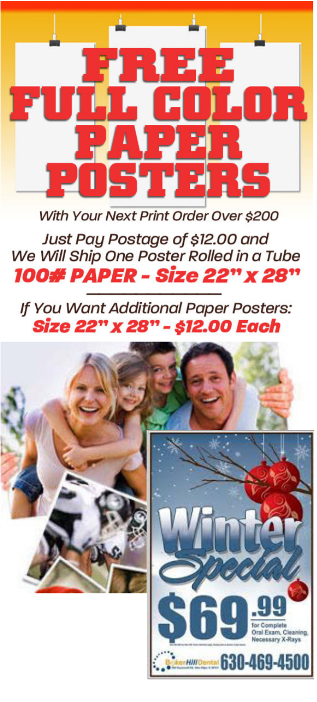 Posters : Full Color (CHEAPER)