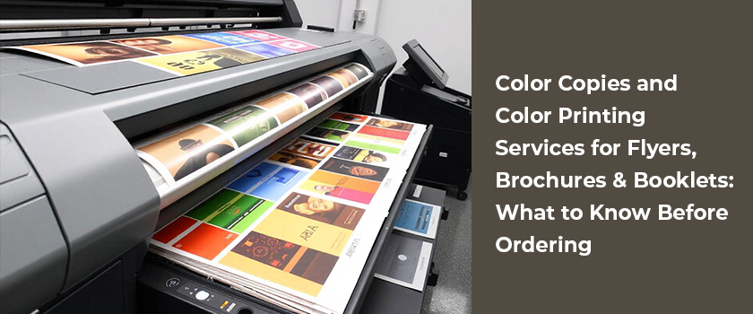 Color Copies and Color Printing Services | Fast & Affordable
