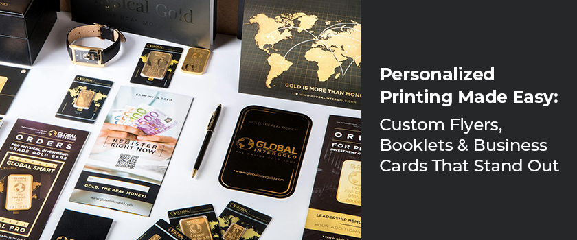 Personalized Simple Personalized Printing Made Easy | Custom Flyers & Booklets