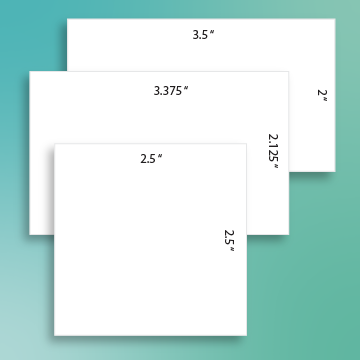 Rack Card Size