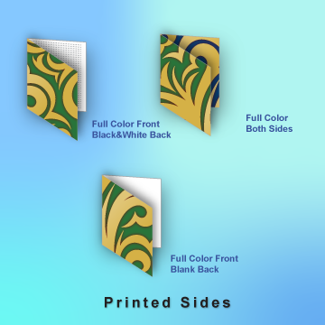 Tri-fold Printed Sides