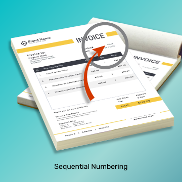 Sequential Numbering